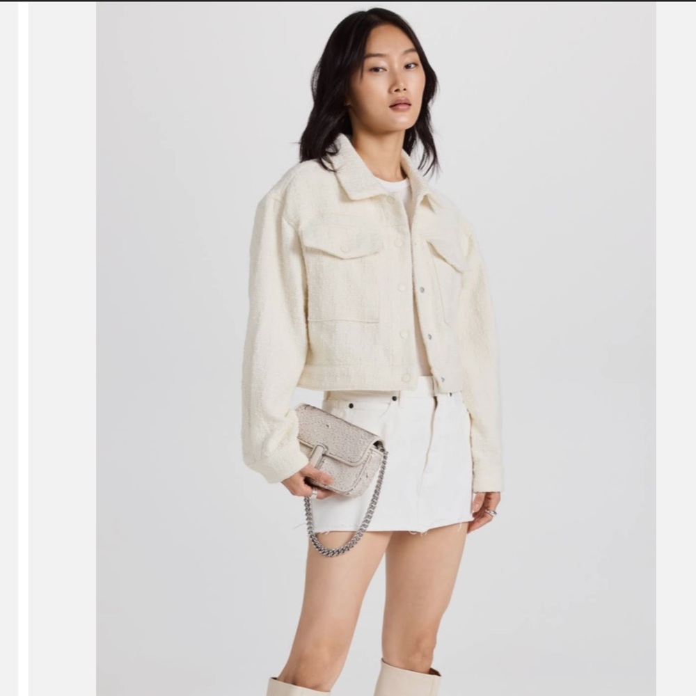 Blank NYC cream jacket